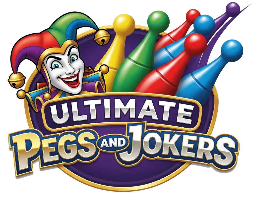 Ultimate Pegs and Jokers Logo